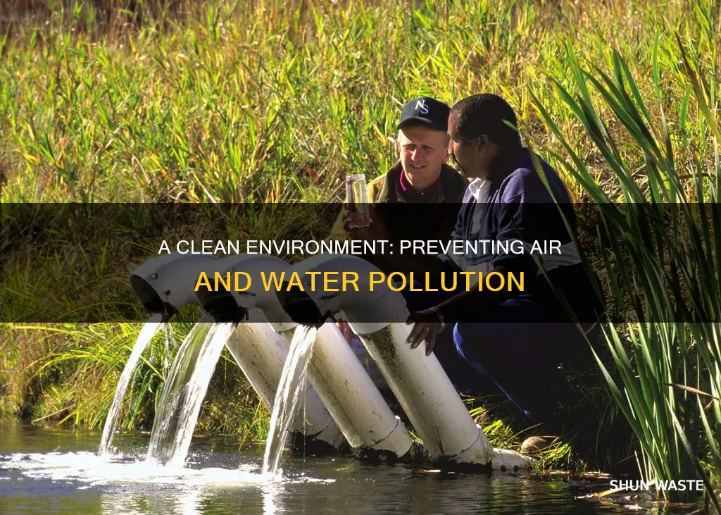 how to prevent air and water pollution