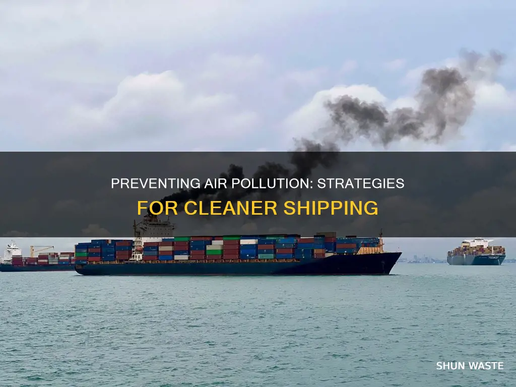 how to prevent air pollution from ships