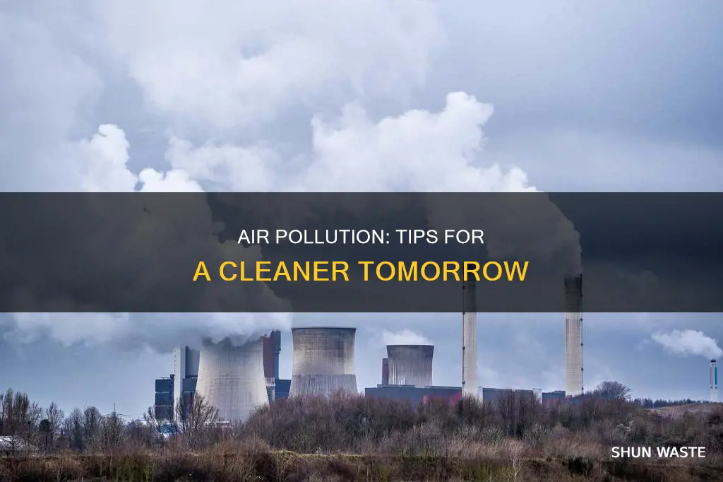how to prevent air pollution tips
