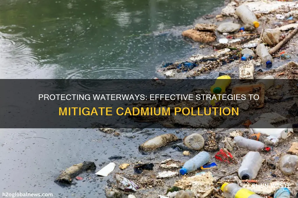 how to prevent cadmium pollution in water