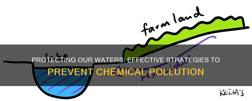 how to prevent chemical water pollution