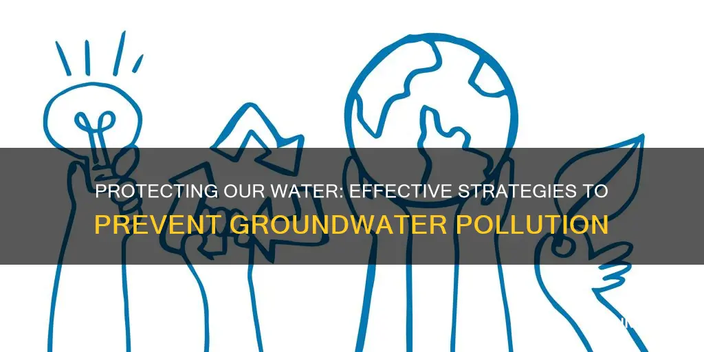 how to prevent ground water pollution