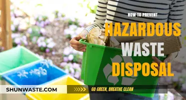 Eco-Friendly Solutions: Preventing Hazardous Waste Disposal