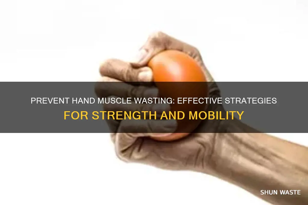 how to prevent muscle wasting in hands