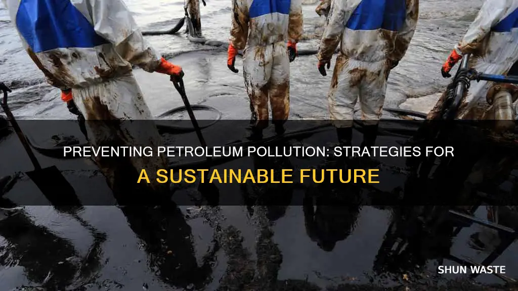 how to prevent petroleum pollution
