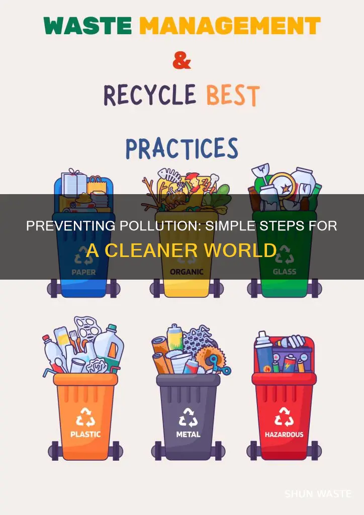 how to prevent pollution