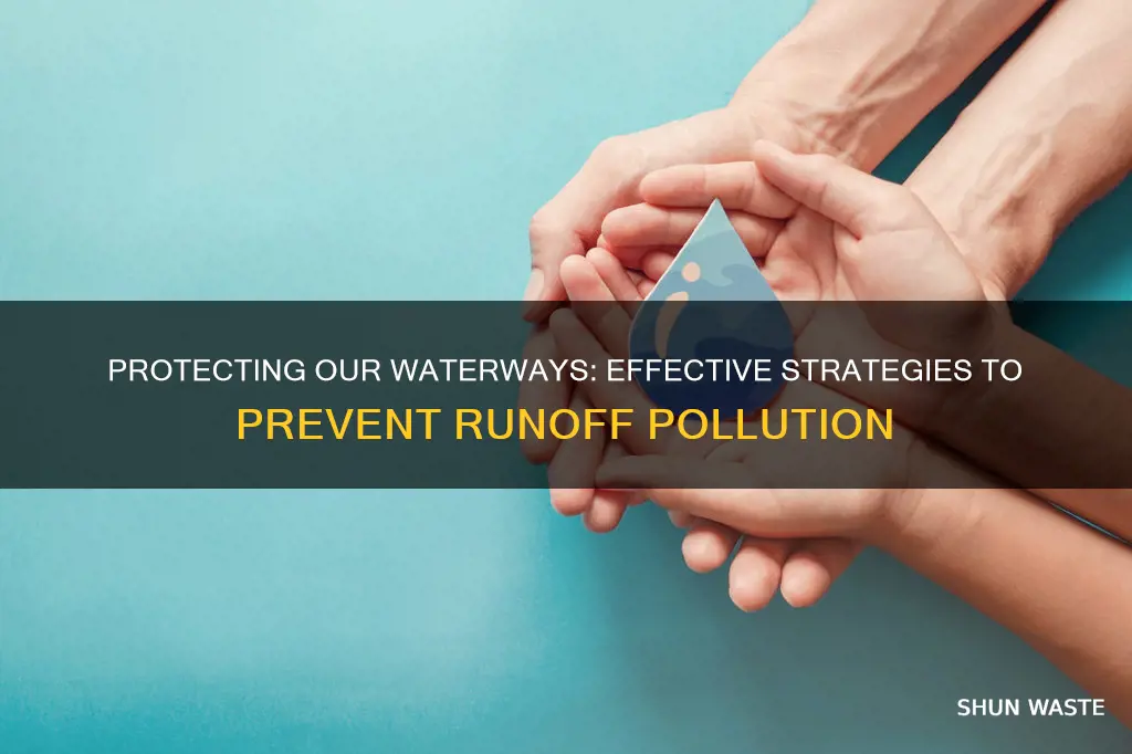 how to prevent runoff water pollution