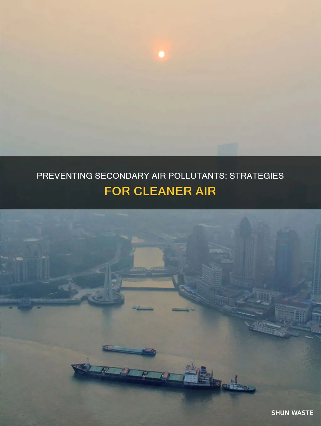 how to prevent secondary air pollutants