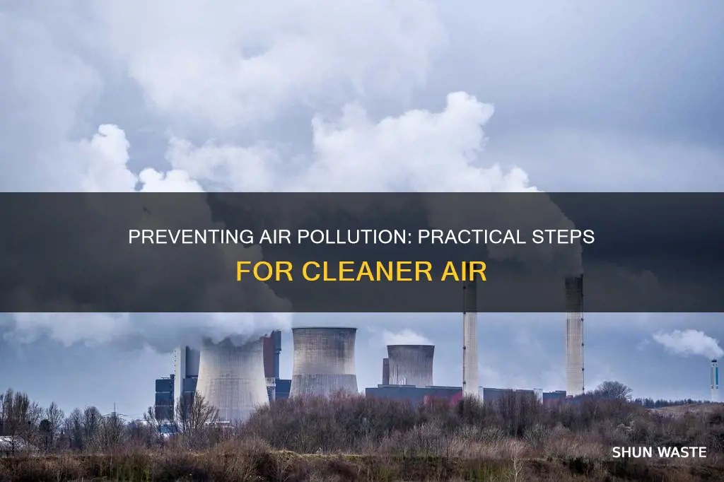 how to prevent the air pollution definition
