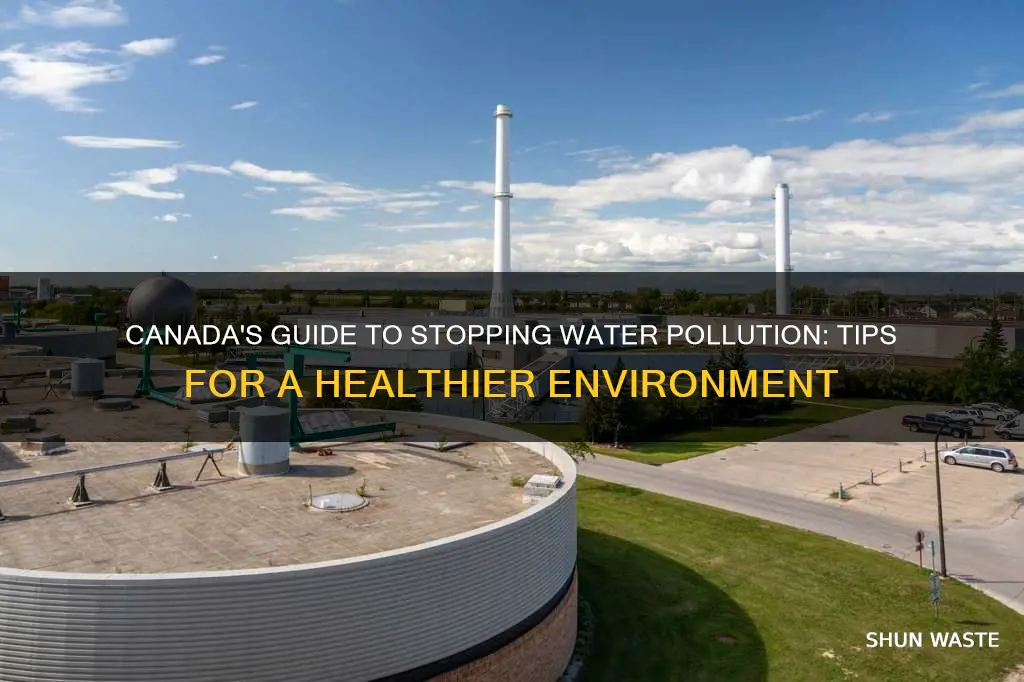 how to prevent water pollution in canada