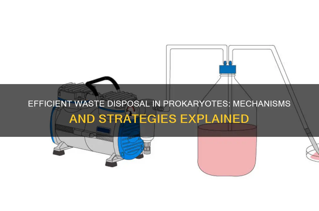 how to prokaryotes get rid of waste