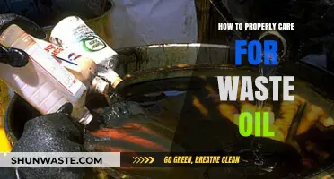 Effective Waste Oil Care: Safe Handling, Storage, and Disposal Tips