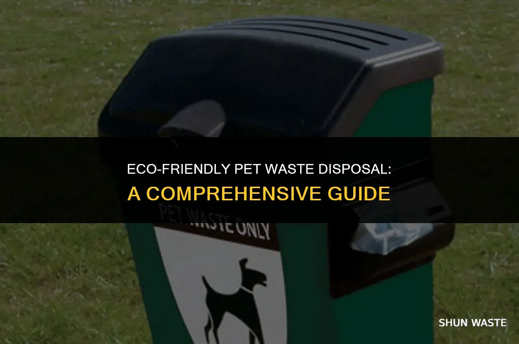 how to properly dispose of animal waste