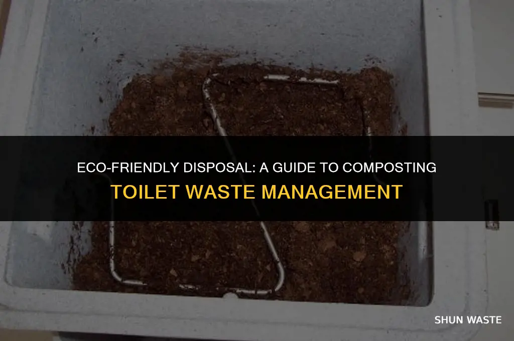 how to properly dispose of composting toilet waste