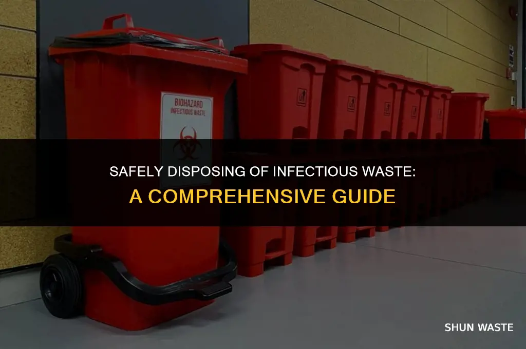 how to properly dispose of infectious waste