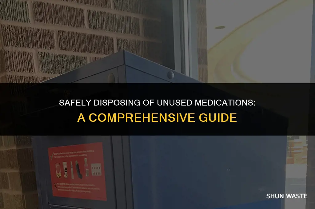 how to properly dispose of pharmaceutical waste