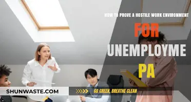 Proving Hostile Work Environment for PA Unemployment Benefits: A Guide