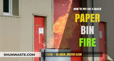 Quickly Extinguish a Waste Paper Bin Fire: Essential Safety Steps