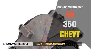 Installing a Pollution Pump on Your 350 Chevy Engine