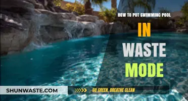 Efficiently Managing Your Pool: Activating Waste Mode for Maintenance