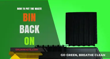Simple Steps to Reattach Your Waste Bin Securely and Easily