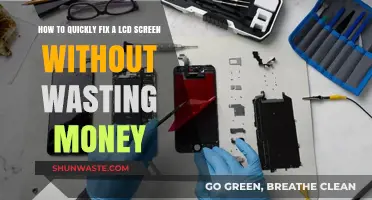 Quick LCD Screen Fixes: Save Money with These Simple DIY Solutions