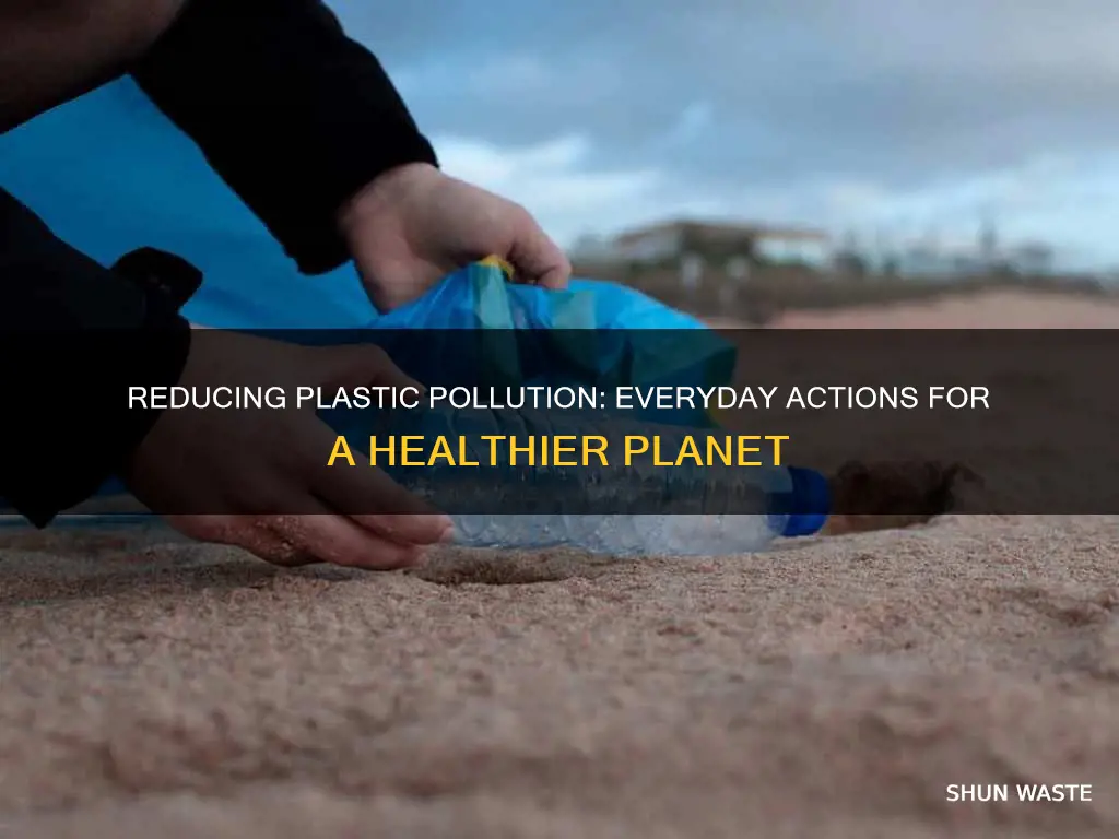 how to realistically reduce plastic pollution in every day life