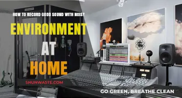 Mastering Home Audio: Recording Clear Sound in Noisy Environments
