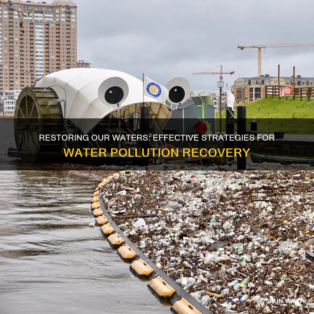 how to recover water pollution