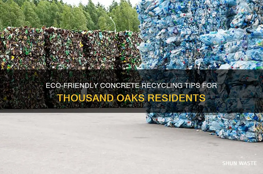 how to recycle concrete waste thousand oaks