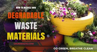 Sustainable Solutions: Recycling Non-Degradable Waste for a Greener Future