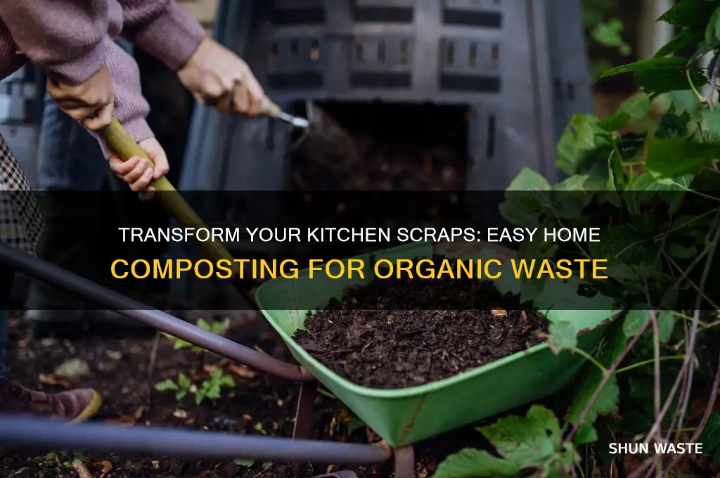 how to recycle organic waste at home
