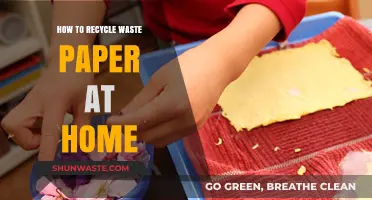 Easy Home Recycling: Transforming Waste Paper into Eco-Friendly Solutions