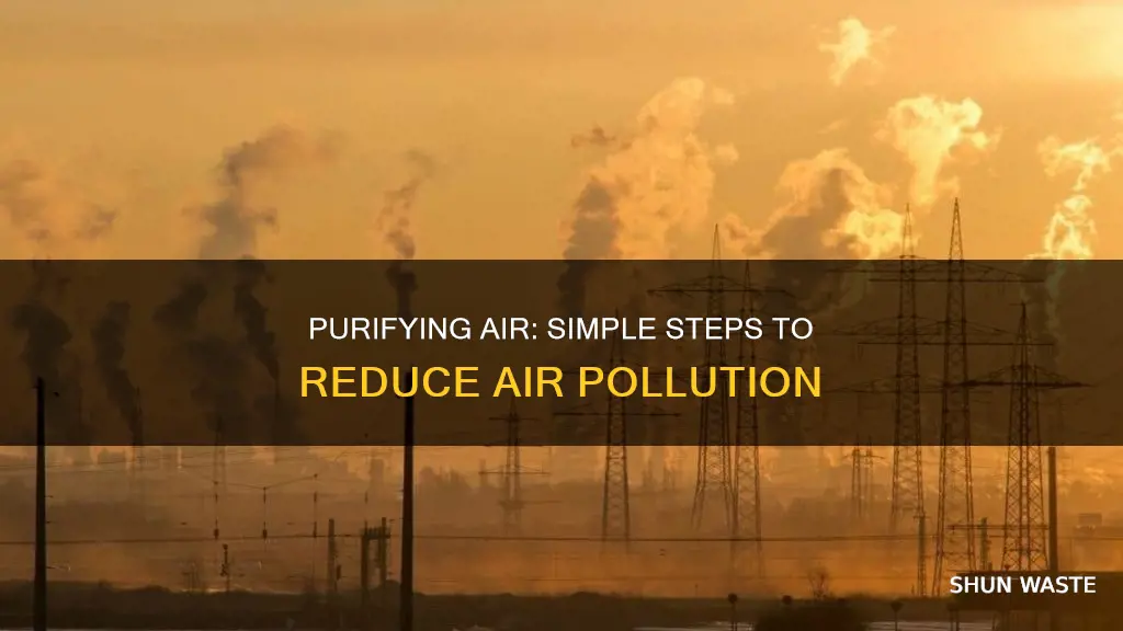 how to reduce aiar pollution