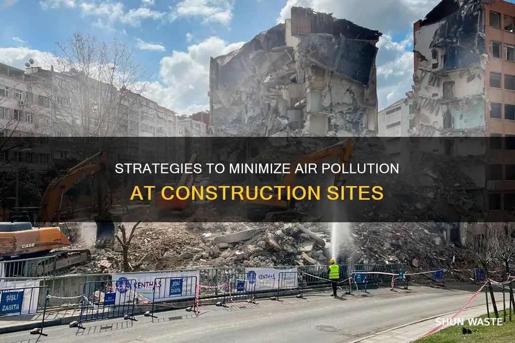 how to reduce air pollution at construction site