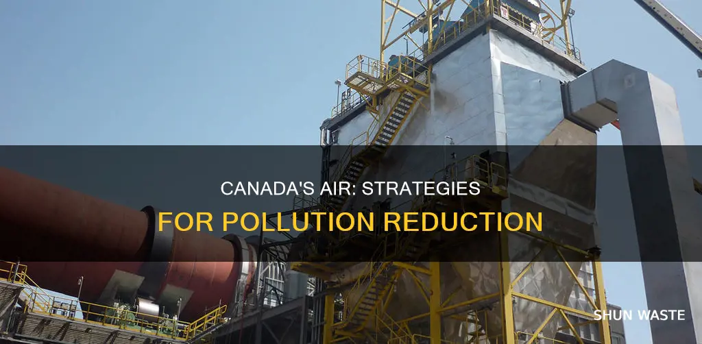 how to reduce air pollution in canada