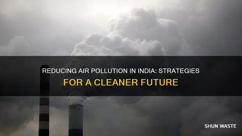 how to reduce air pollution in india