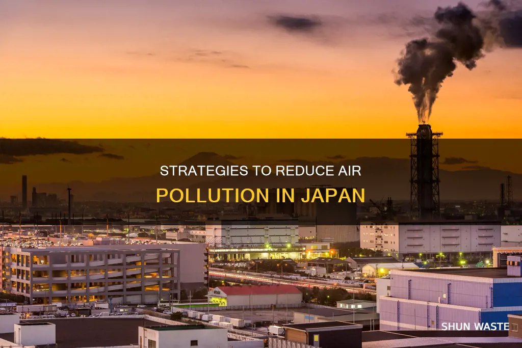 how to reduce air pollution in japan