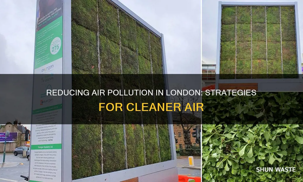 how to reduce air pollution in london