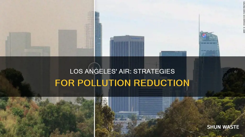 how to reduce air pollution in los angeles