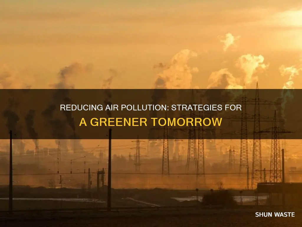 how to reduce air pollution project