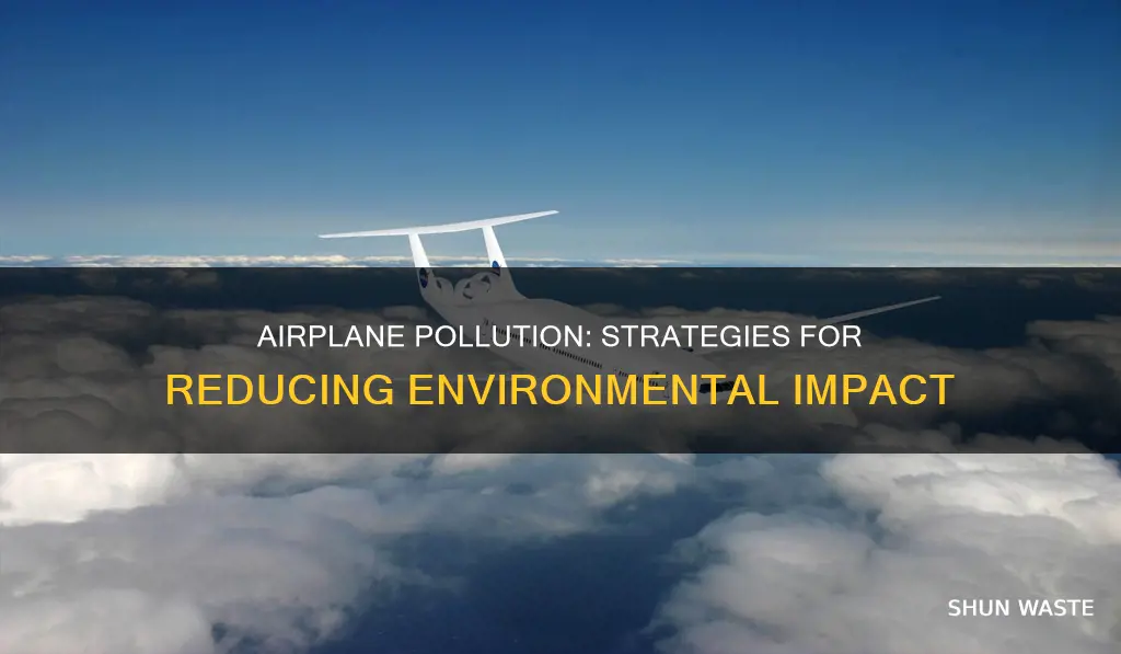 how to reduce airplane pollution