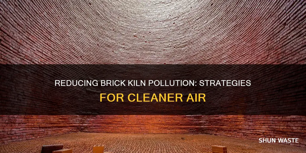 how to reduce brick kiln pollution