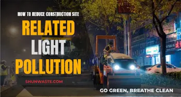 Minimizing Light Pollution from Construction Sites: Strategies and Solutions