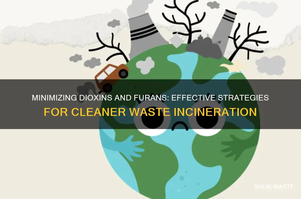 how to reduce dioxins and furans from waste incineration