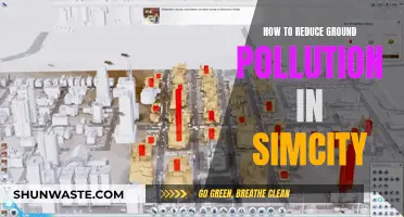 SimCity Strategies: Reducing Ground Pollution for a Greener City