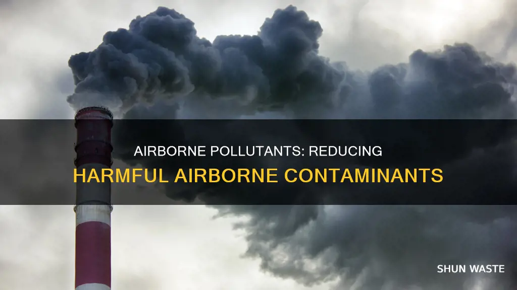 how to reduce hazardous airborne pollutants