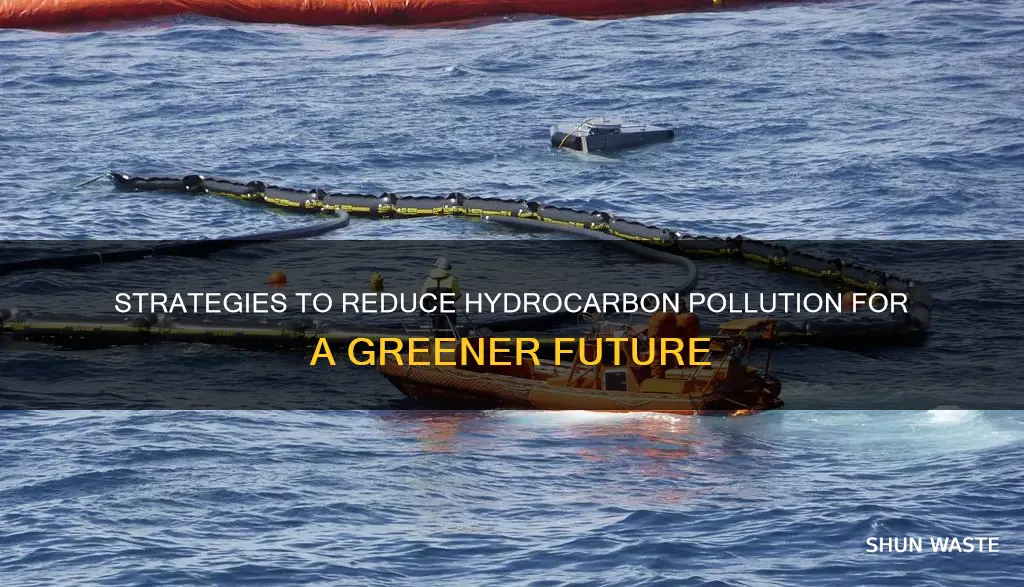 how to reduce hydrocarbon pollution