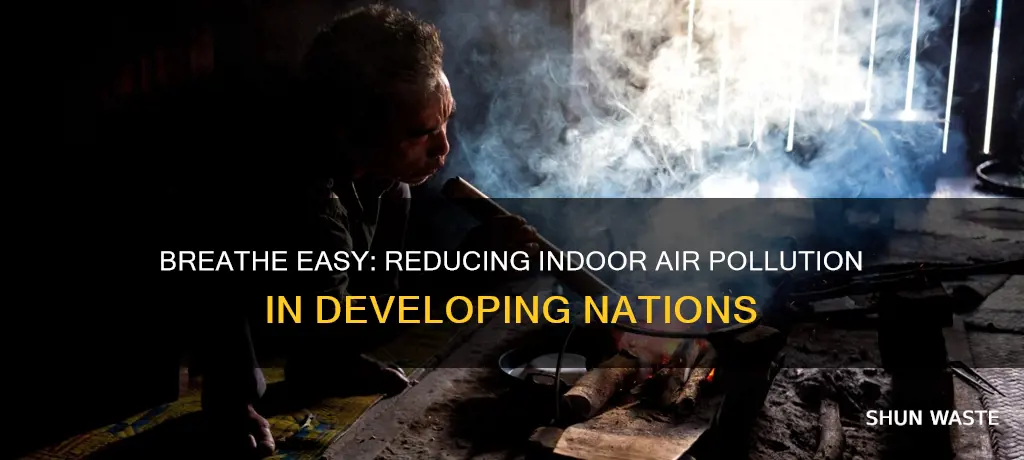 how to reduce indoor air pollution in developing countries