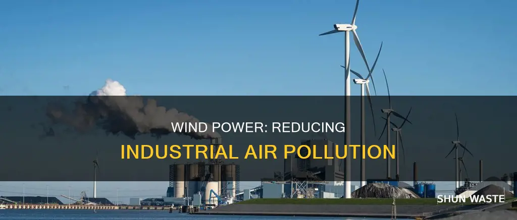 how to reduce industrial air pollution with wind power